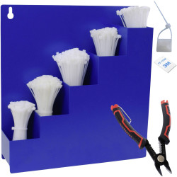 Quadrios 24CA457 Cable tie set 100mm 150mm 200mm 250mm 300mm White 1022 Parts