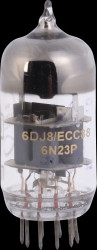 ECC 88 / 6 DJ 8 Electron tube, double triode, Noval, 9-pin, 6.3 V, 0.37 A