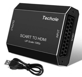 KONWERTER SCART / EURO DO HDMI HD MHL