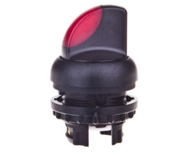 Napęd przełącznika 2 położeniowy czerwony z podświetleniem z samopowrotem M22S-WLK-R 216815