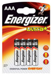 bateria alkaliczna Energizer Ultra+ LR03/AAA (blister) - 4 sztuki