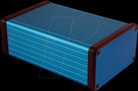 1455K1201BU profile housing, 1455 K, 120 x 78 x 43 mm, blue