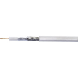 Kathrein 21510011 Coax Cable 6.90mm 75&#x3A9; 120dB White Per Metre
