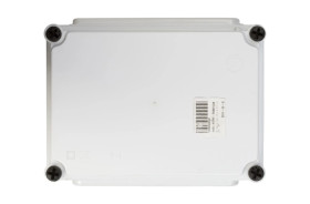 Skrzynka izolacyjna 280x200x151mm Z-1/2 z P-1 pokrywa pełna biała (2xBM) 0 43