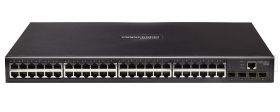 Edge-corE ES4548D, Switch gigabitowy, zarządzalny, 44x 1Gb RJ-45, 4x slot SFP / RJ-45, stackowalny IP, IPv6, 19"