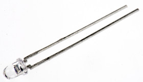 Dioda IR THT 2-pinowa, λ 860nm, 3.1 (Dia.) x 5.2mm, ams OSRAM 80mW