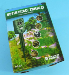 ODSTRASZACZ ZWIERZĄT SONICZNY MS-201