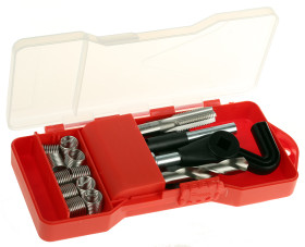 Zestaw do naprawiania gwintów zakres: M12 x 1.5 Recoil Wkładki M12 (x10), magnetyczne narzędzie do zrywania trzpienia,