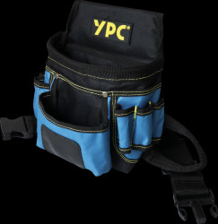 BG00007BKBU "Presto" belt bag XL, blue-black, 27x21x13cm, 5 kg load capacity