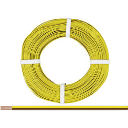 Donau 218-38-25 Cable 2x0.14 mm&#xB2; 25m Brown/Yellow Insulated Copper Twin