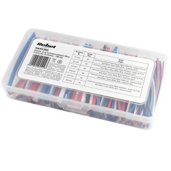 Zestaw rurek termokurczliwych 5 kolorów, 6 średnic, 10cm - 170 sztuk