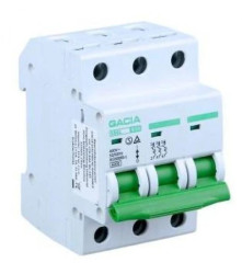 GACIA Wyłącznik nadprądowy SB6L B 3P 10A 6kA AC