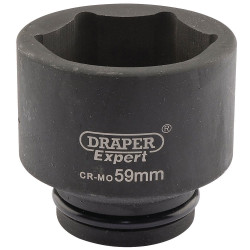 Draper Expert 05040 Expert 59mm 3/4&quot; Square Drive Hi-Torq&#xAE; 6 Point Impact Socket