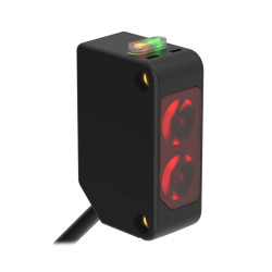 Czujniki fotoelektryczne Kompaktowe rozmiary Banner NPN zakres 100 mm