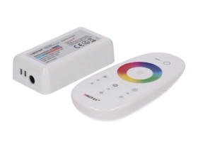 Sterownik MiLight RGB 12-24V 6/10A + pilot RF FUT025 kpl.