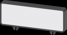 Additional sign, (L x W x H) 47 x 5 x 17 mm, for load-break switch, 3LD9346-3A