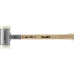 Halder 3366.050 SUPERCRAFT Soft-face Hammer, Ergonomic, Kickback-free