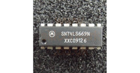 74LS669 (SN74LS669N) Binary up/down counter - Motorola