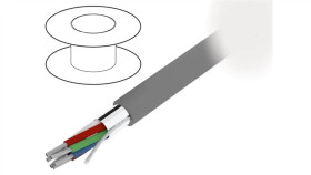 5092C-Sl005 Przewód Na Rolce30,5M Xtra Guard 2X24awg Folia Al-Pet Pvc...