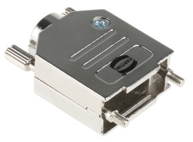 Osłona tylna D-Sub 9 -pinowe Metal Proste HARTING E