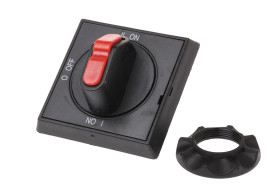 Uchwyt obrotowy 3 zamknięcia do Seria OT16 34mm kolor Czarny IP65 ABB