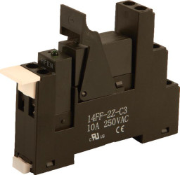 Przekaźnik z interfejsem 12V dc Hongfa Europe GMBH DPDT 8A Szyna DIN bieguny 2 Śruba