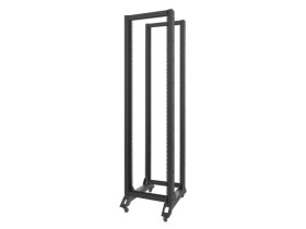 Stojak instalacyjny OPEN RACK 19 LANBERG 42U 600x800 czarny OR01-6842-B