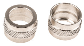 Łącznik do kanałów kablowych Adaptaflex gwint M16 12mm Złącze proste Mosiądz IP54 Srebrny