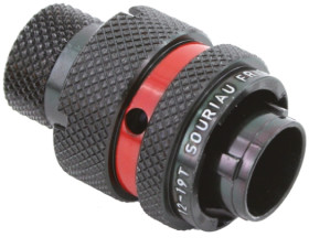 Złącze wielostykowe przemysłowe 26-pinowe Montaż na kablu Wtyczka Souriau Sunbank by Eaton