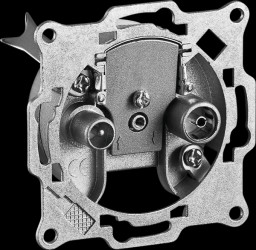 67011 2-hole CATV aerial stitch/terminal socket