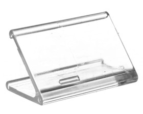 Nasadka ryglująca do przełączania grupowego 4-polowa przeźroczysta 282-884 /10szt./