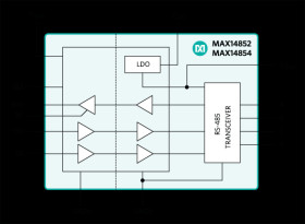 2.75kV Isolated 500kbps/25Mbps Full-Duplex RS-485/RS-422 Transceivers with ±35kV ESD Protection