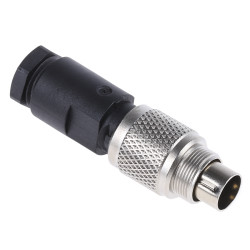 Złącze okrągłe 2-pinowe M9 Kabel Wtyk binder Męski IP67 712