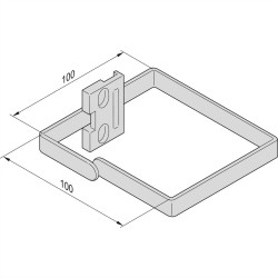 Organizer do kabli nVent SCHROFF 23130341 23130341, 1 szt.