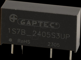 1S7B_2405S3UP DC/DC converter, 1 W, 5 V, SIL 7