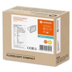 Projektor LED FLOOD COMPACT V 10W 830 SYM 100 WT 4058075574571