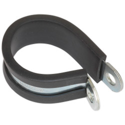 Sealey PCJ32 P-Clip Rubber Lined &#xD8;32mm Pack of 25