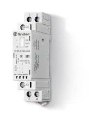 Stycznik 230 V AC/DC Finder styki: 2 2,2 W 25 A 2NO Montaż na szynie DIN Śruba 22.32.0.230.4340