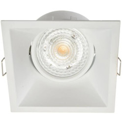 Oprawa TORINO kwadrat biała odlew aluminium