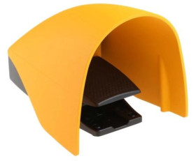 Przełącznik nożny o dużej wytrzymałości IP67 Konstrukcja o dużej wytrzymałości Chwilowy Aluminium odlewane, DP-CO 21 A