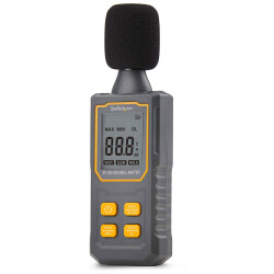 StarTech.com D130-DECIBEL-METER Handheld Digital Sound Meter w/Large LCD, Noise