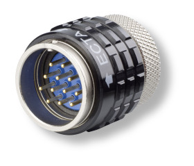 Złącze wielostykowe przemysłowe 3-pinowe, panelowe Wtyczka Amphenol Air LB