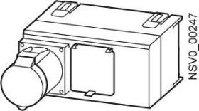 Siemens BVP:090170 Kaseta odpływowa szary błyszczący 16 A 230 V/AC 1 szt.