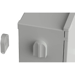 BOPLA 42600420 PS VE XL Vent 25x28x10mm fibreglass grey-white 2pcs