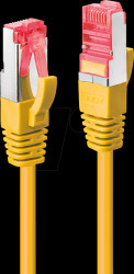 47762 Patchkabel, S/FTP, Cat.6, 1 m, yellow