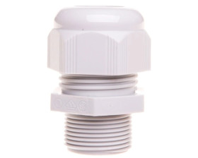 Dławnica kablowa poliamidowa M25 IP68 DP 25 HML szara E03DK-01050100401