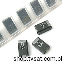 NRD226K20R12 22uF 20V Tantalum SMD-D NEC