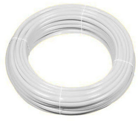 Insulating tube, inside Ø 3 mm, L 50 m, white, PVC, -20 to 90 °C, 08010005001