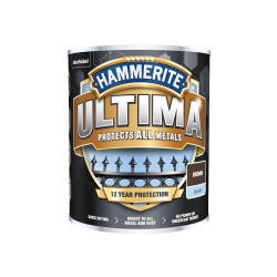 Hammerite 5362530 Ultima Metal Paint Smooth Brown 750ml