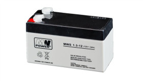 Akumulator Vrla Agm 12V 1,3Ah (Żywotność 3-5Lat) Mws1,3-12